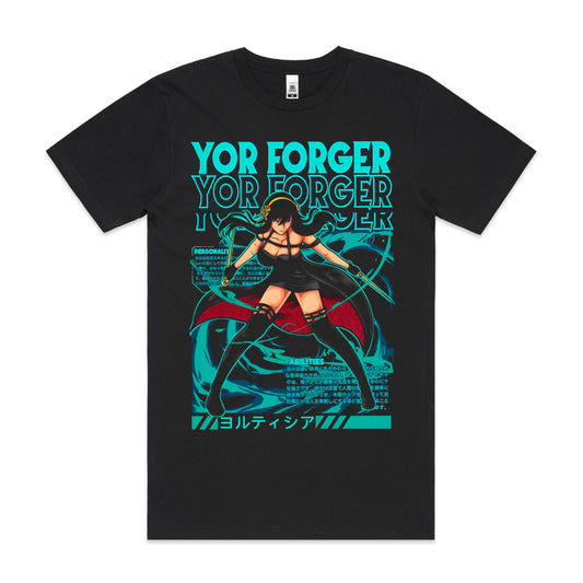 Spy X Family Yor Forger T-shirt Japanese Anime Tee