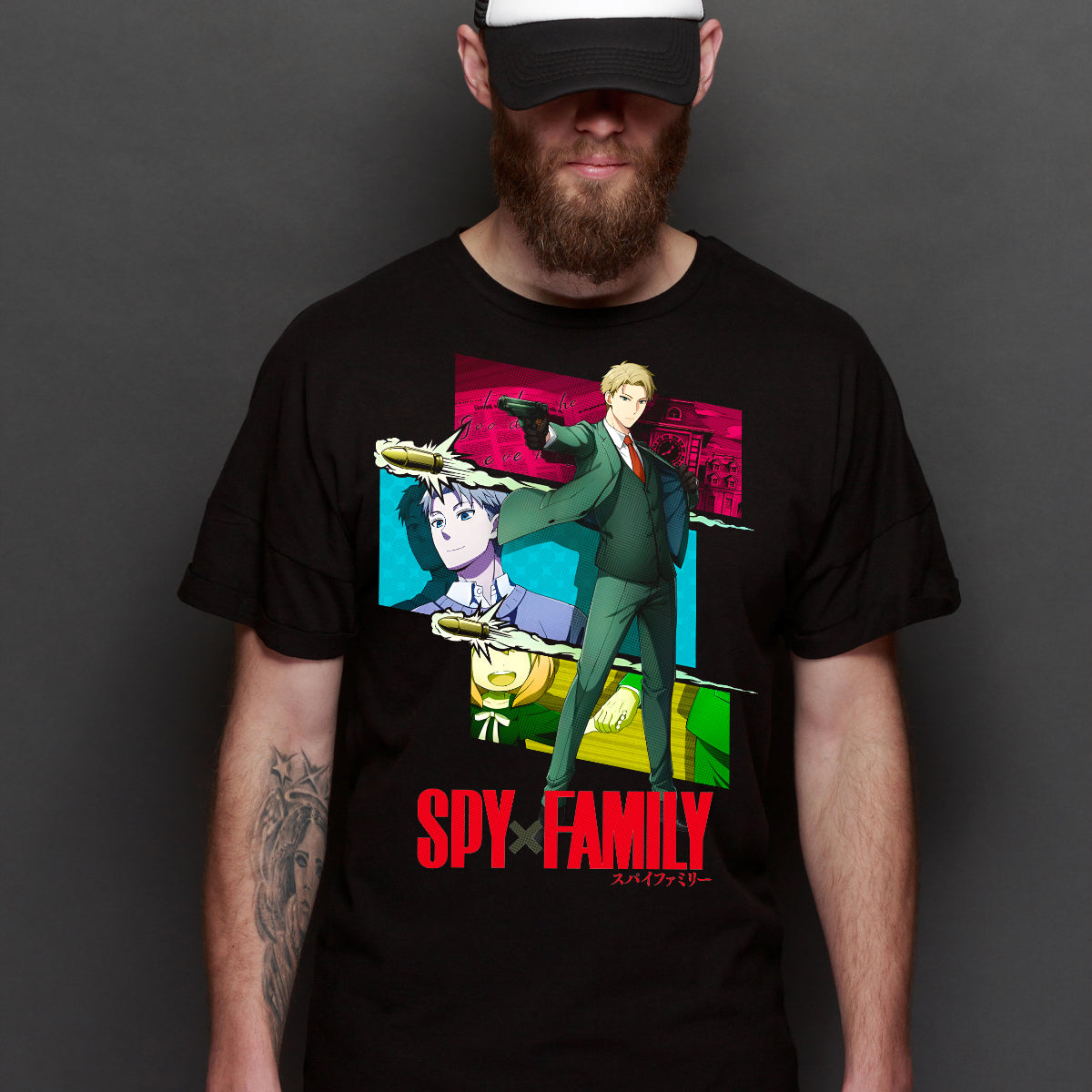 Spy X Family Loid Forger V2 T-shirt Japanese Anime Tee
