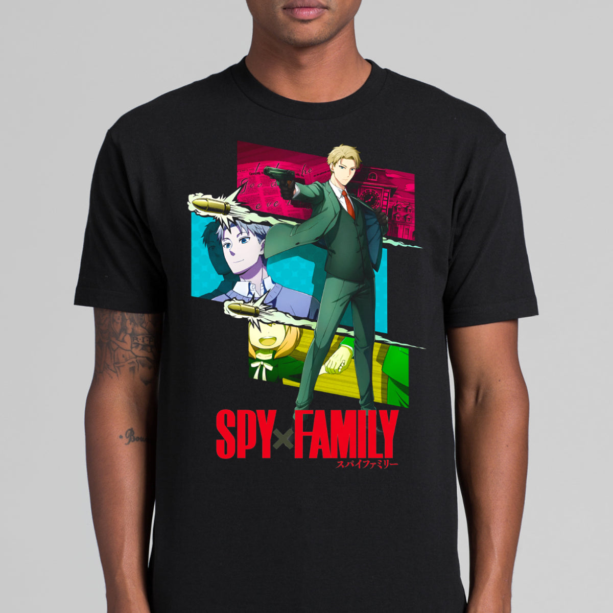Spy X Family Loid Forger V2 T-shirt Japanese Anime Tee