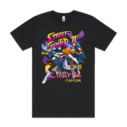 Street Fighters Chun-Li T-shirt Japanese Gaming Tee