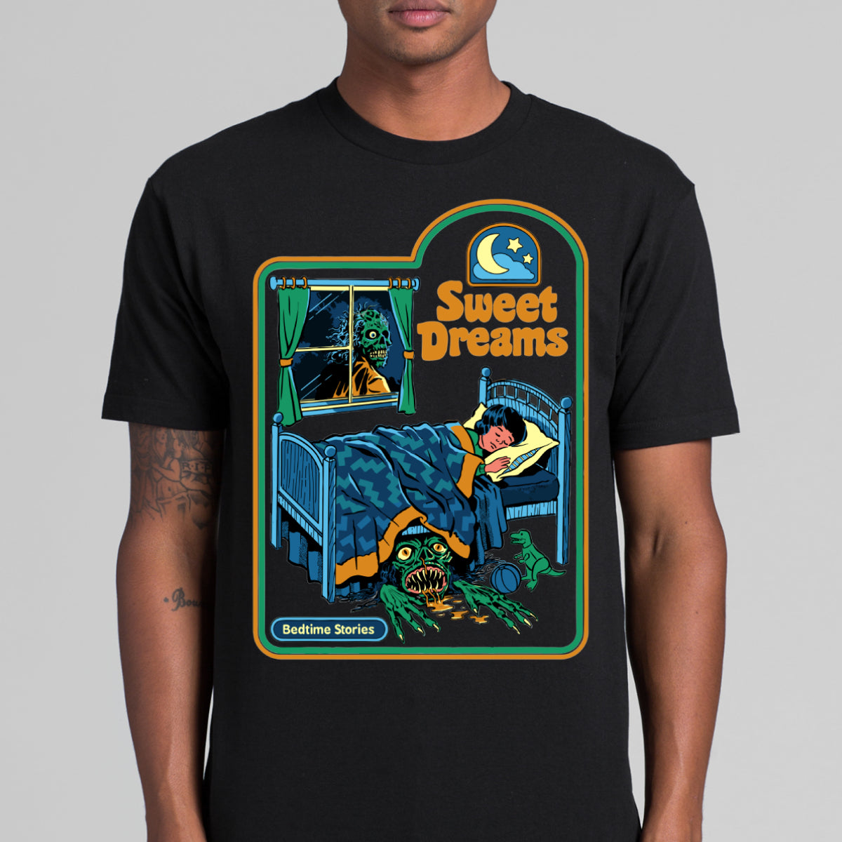 Sweet Dreams Bedtime Stories T-shirt Funny Cartoon Tee