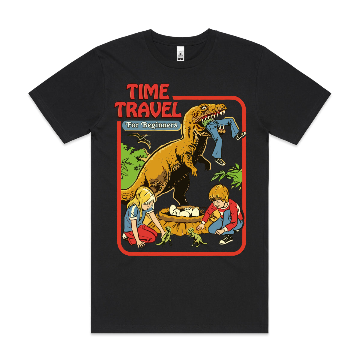 Time Travel For Beginners T-shirt Funny Cartoon Tee