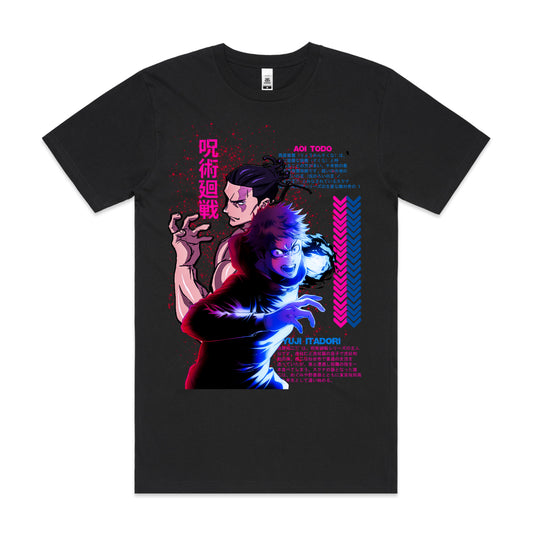 jujutsu kaisen V20 Aoi and Yuji T-Shirt Japanese Anime Tee
