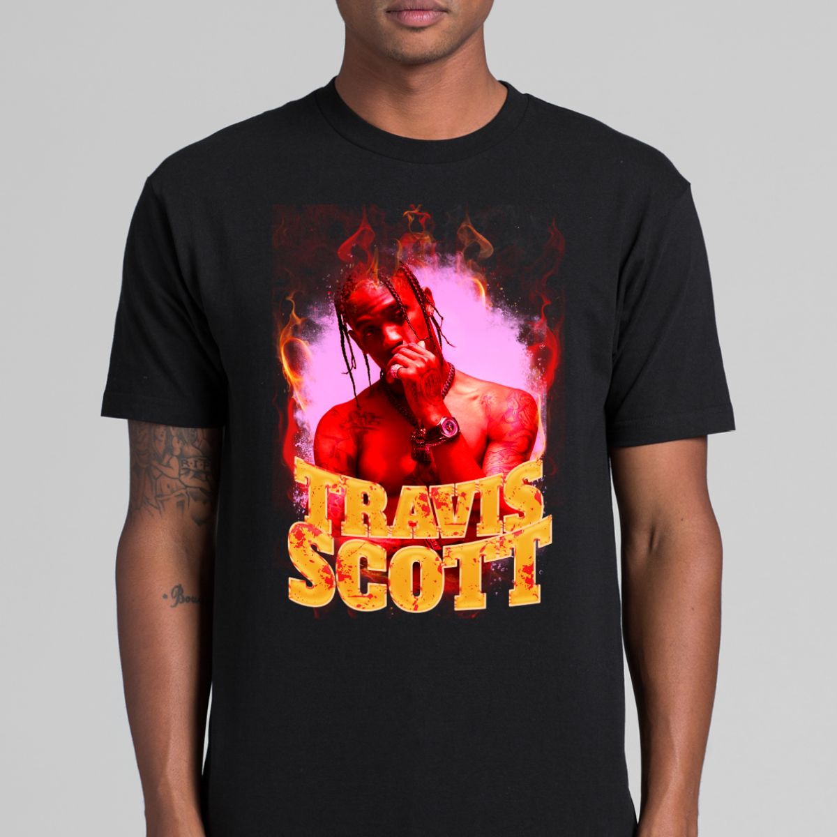 Travis Scott V7 T-Shirt Rapper Family Fan Music Hip Hop Culture