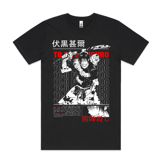 jujutsu kaisen V22 Toji T-Shirt Japanese Anime Tee
