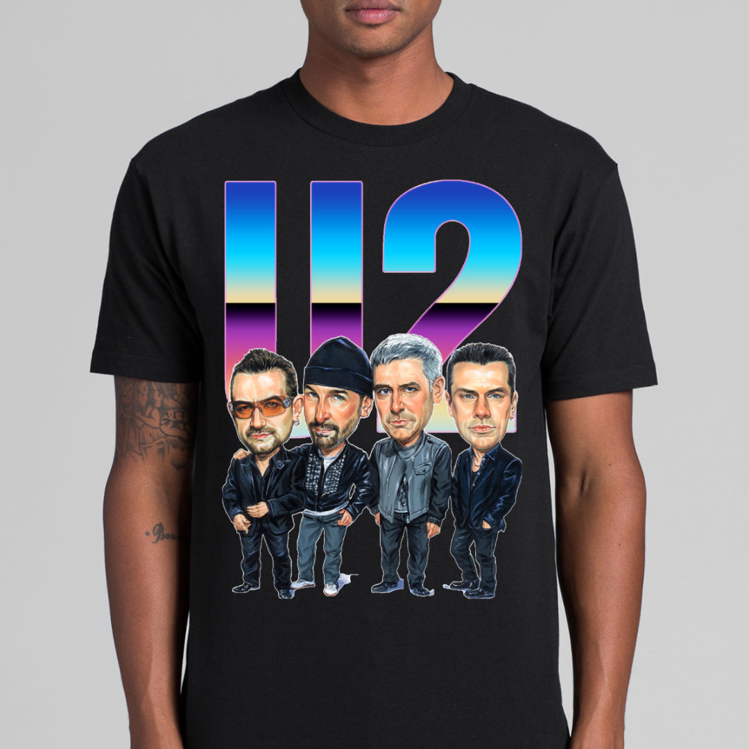 U2 T-shirt Artist Family Music Rock And Roll Tee