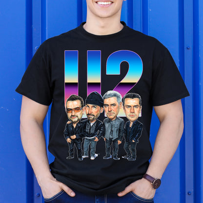 U2 T-shirt Artist Family Music Rock And Roll Tee