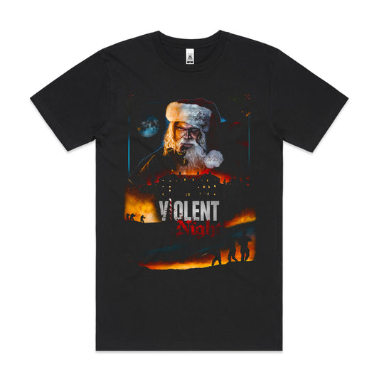 Violent Night T-Shirt Action Comedy Movie Tee