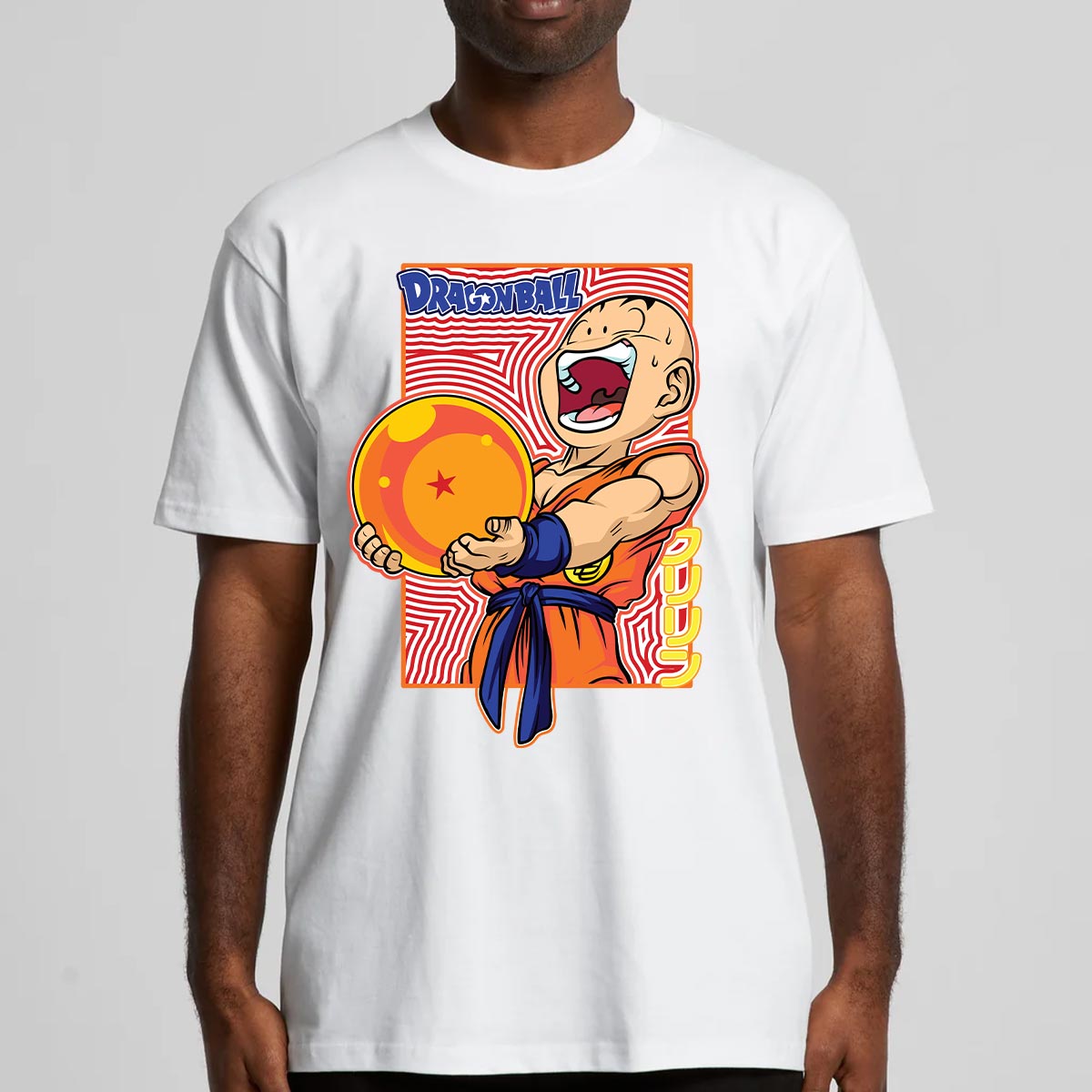 Dragon Ball Krillin T-Shirt Japanese Anime Tee