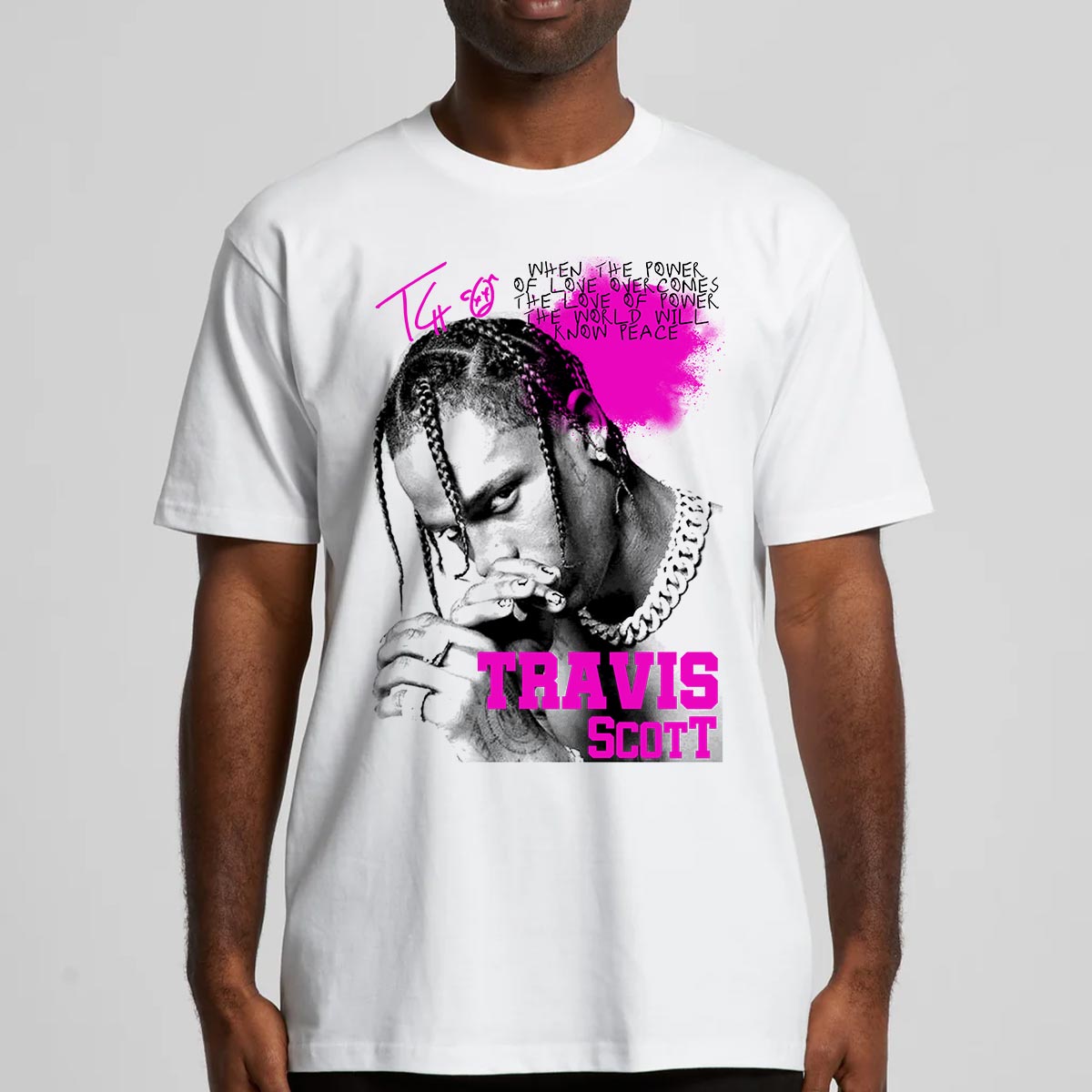 Travis Scott V15 T-Shirt Rapper Family Fan Music Hip Hop Culture
