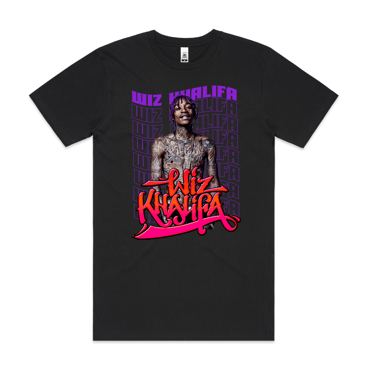 Wiz Khalifa V7 T-Shirt Rapper Family Fan Music Hip Hop Culture