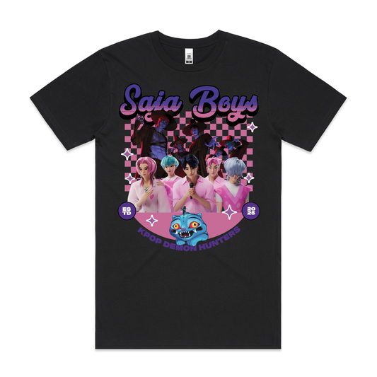 Saja Boys K-pop Demon Hunters V28 T-shirt Animation Movie Tee
