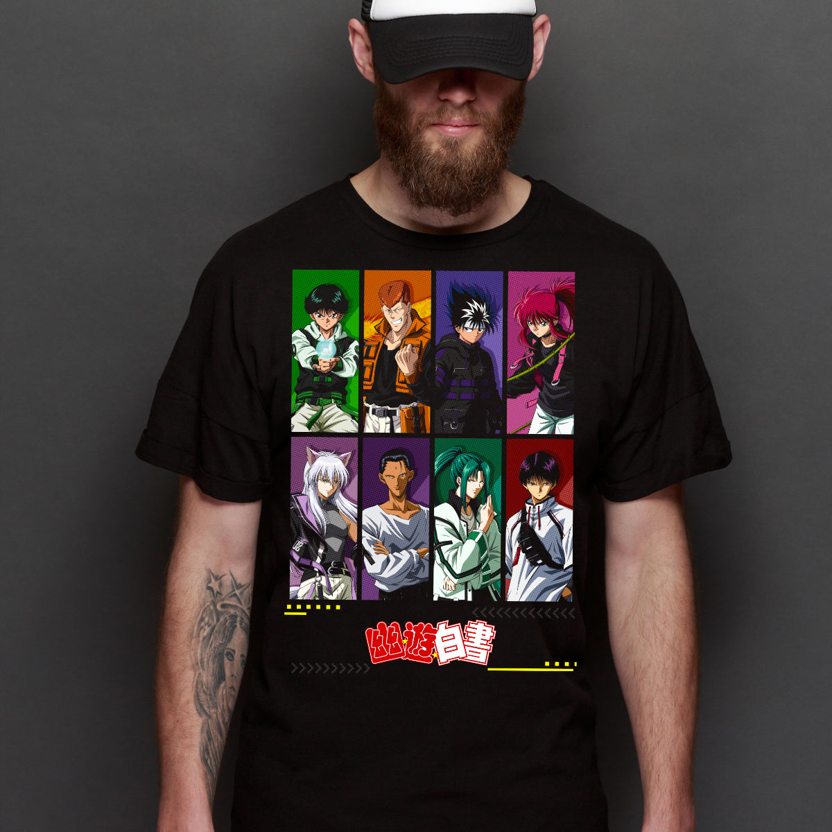 Yuyu Hakusho Ghost Fighter V3 T-Shirt Japanese Anime