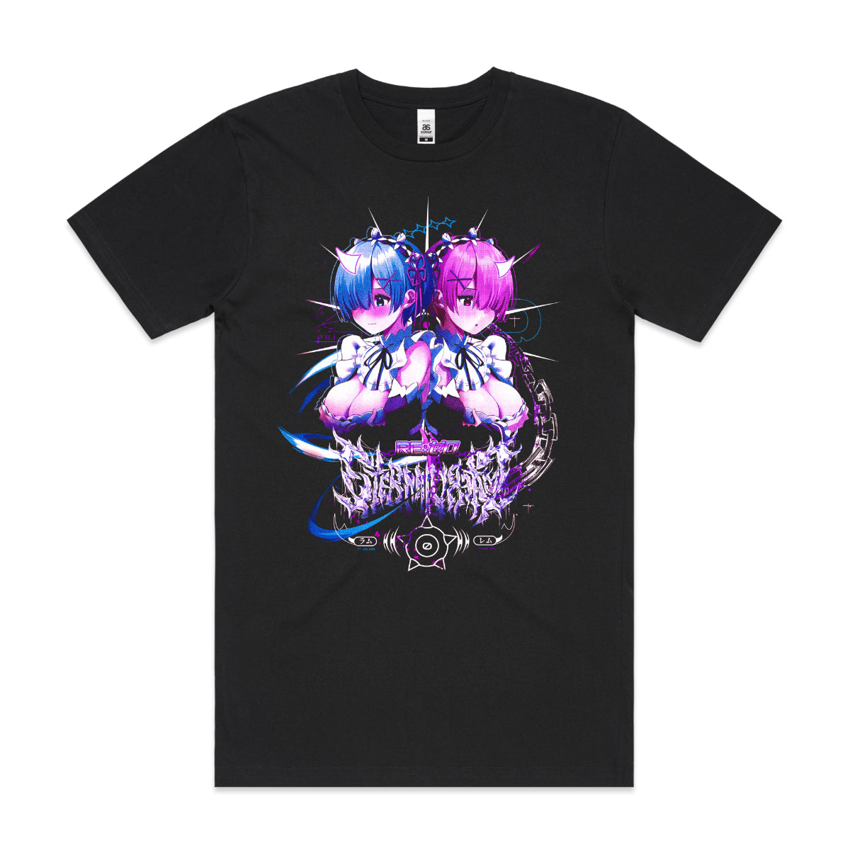 RE:Zero Rem & Ram T-shirt Japanese Anime Tee