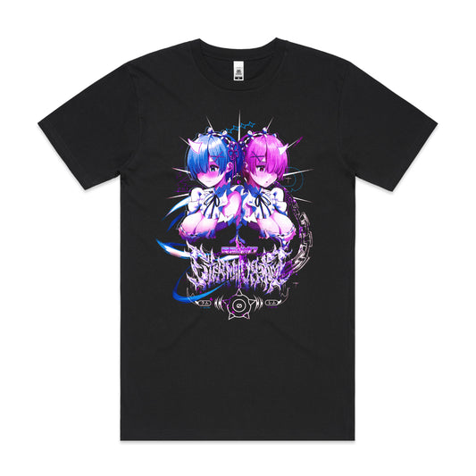 RE:Zero Rem & Ram T-shirt Japanese Anime Tee