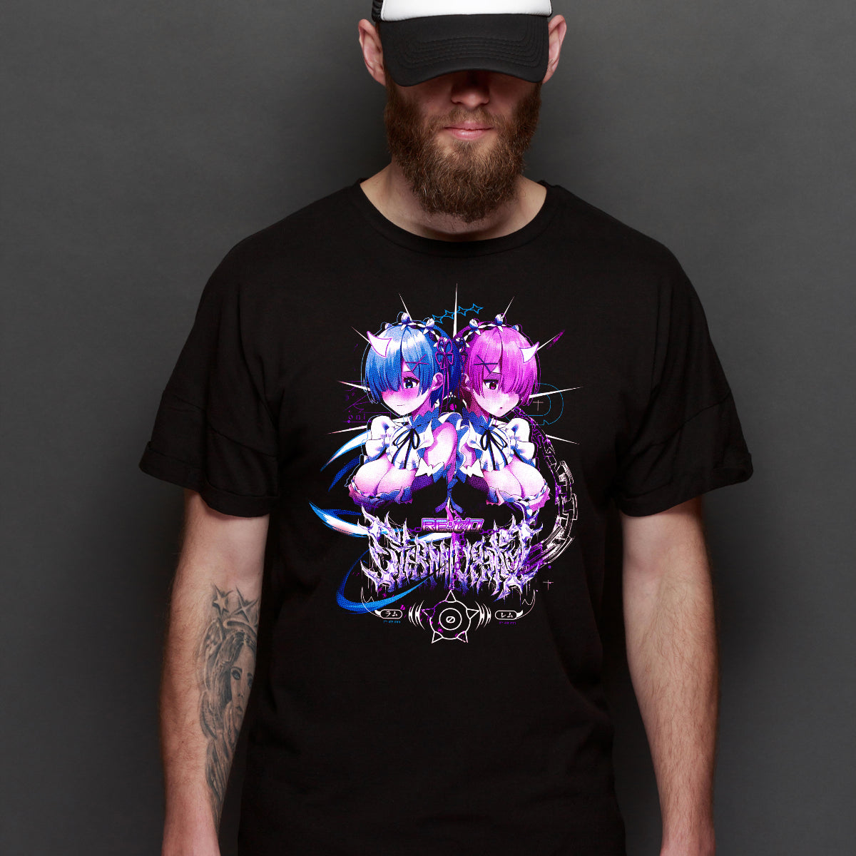 RE:Zero Rem & Ram T-shirt Japanese Anime Tee