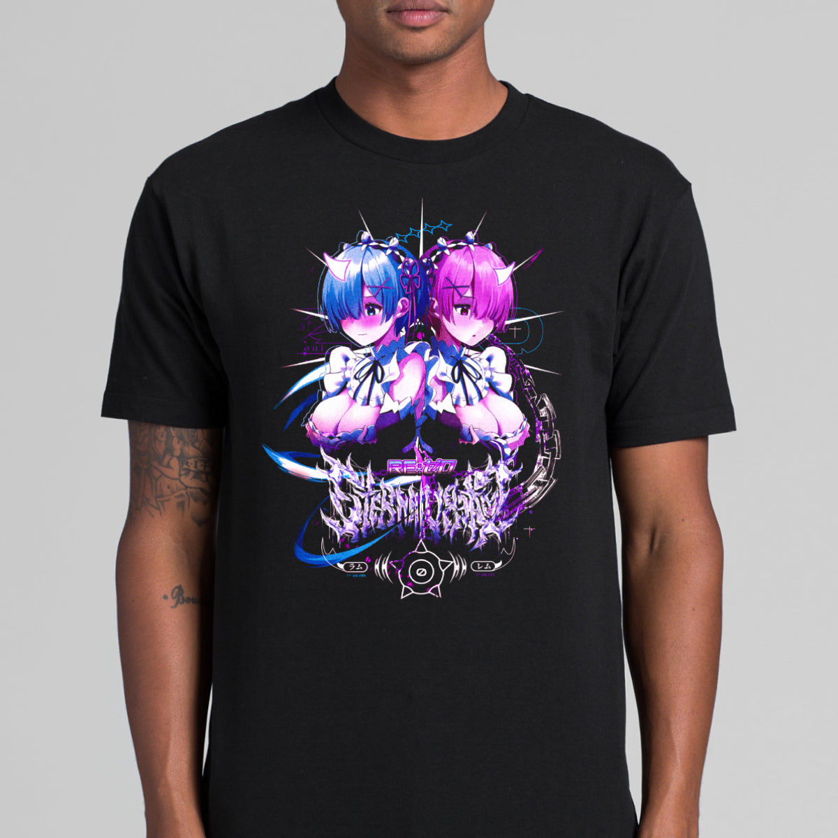 RE:Zero Rem & Ram T-shirt Japanese Anime Tee