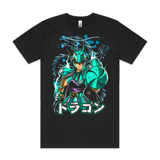 Saint Seiya Dragon Shiryū V2 T-shirt Japanese Anime Tee