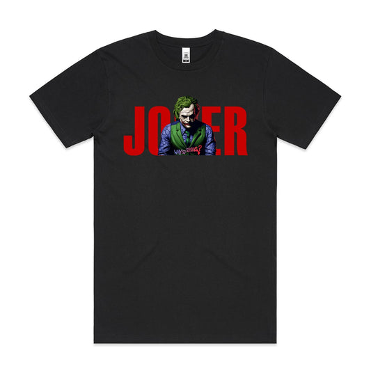 Batman Joker Why So Serious T-Shirt Joker Tee