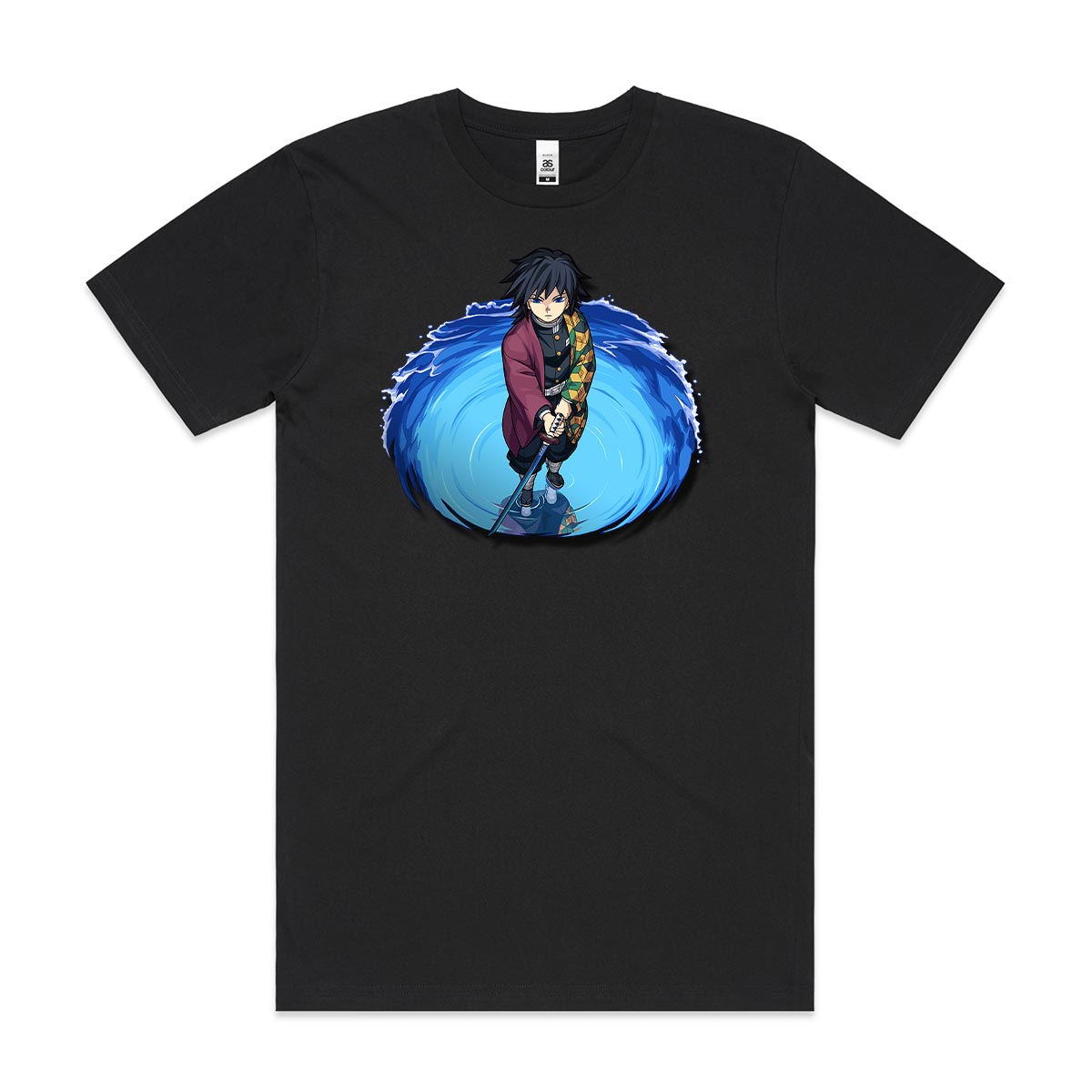 Demon Slayer Giyu Tomioka T-Shirt Japanese Anime Tee