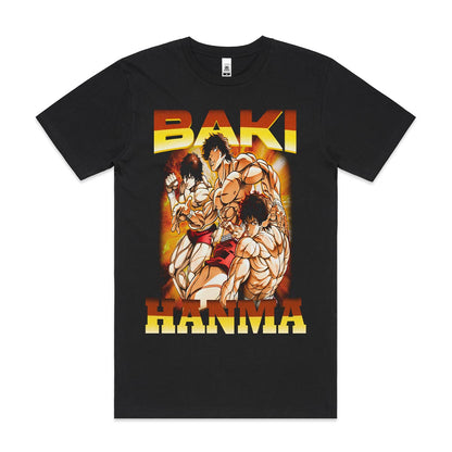 Baki the Grappler Baki Hanma 03 T-shirt Japanese anime