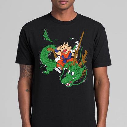 Dragon Ball Goku And Dragon T-Shirt Japanese Anime