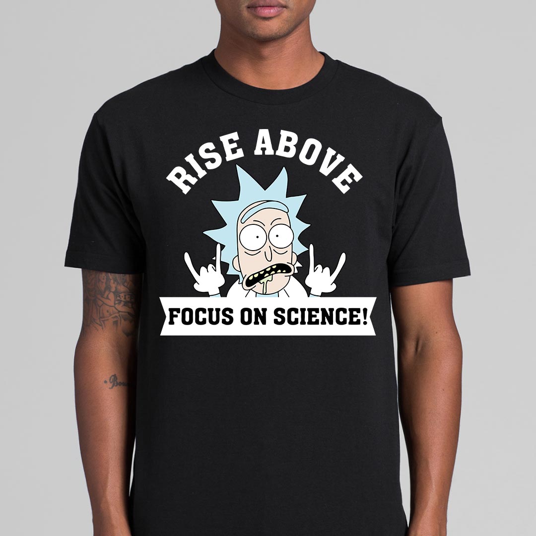 Rick and Morty Ver6 T-Shirt Spoof Funny Tee