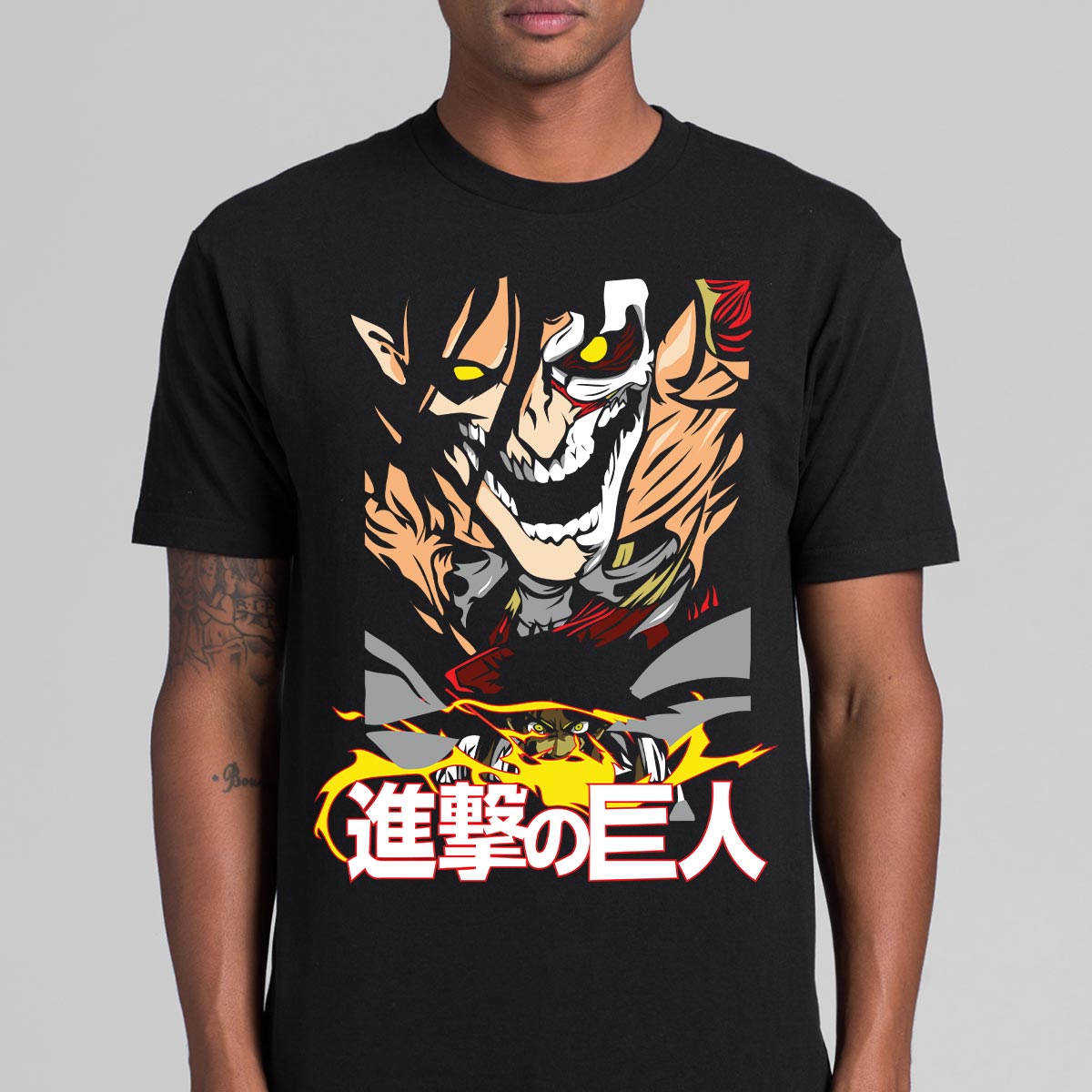 Attack On Titan Attack Titan T-shirt Japanese anime