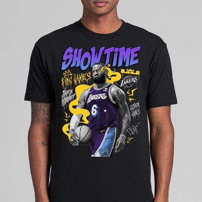 NBA LeBron James T-Shirt Sport Athlete Family Tee