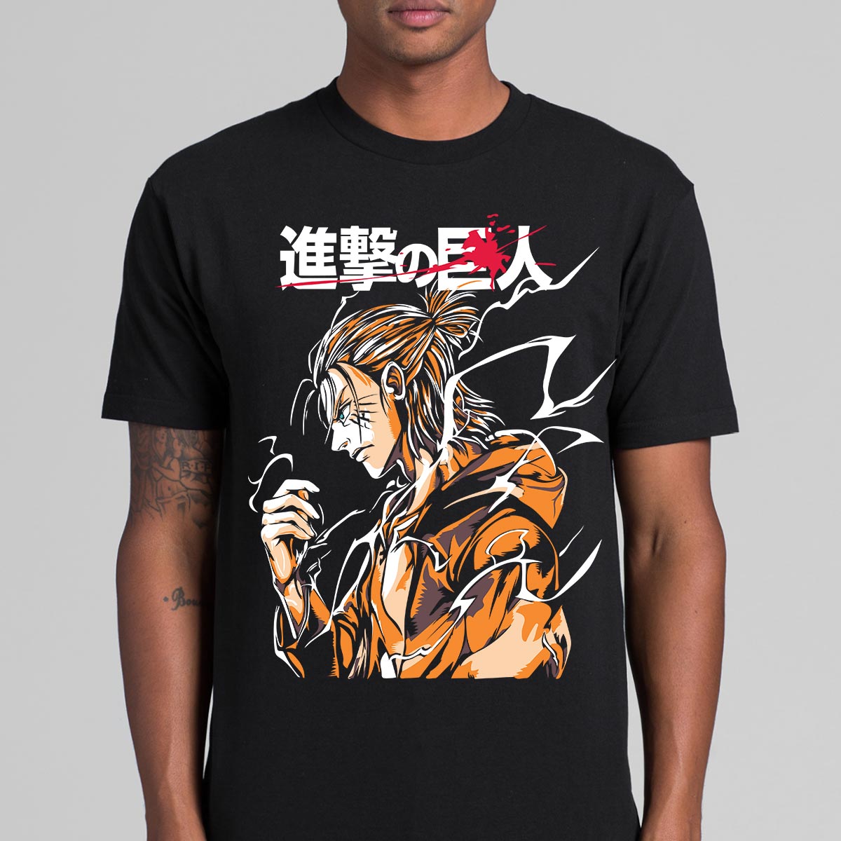 Attack On Titan Eren Yeager 02 T-shirt Japanese anime