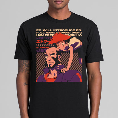 Cowboy Bebop Edward & Jet T-Shirt Japanese Anime Tee