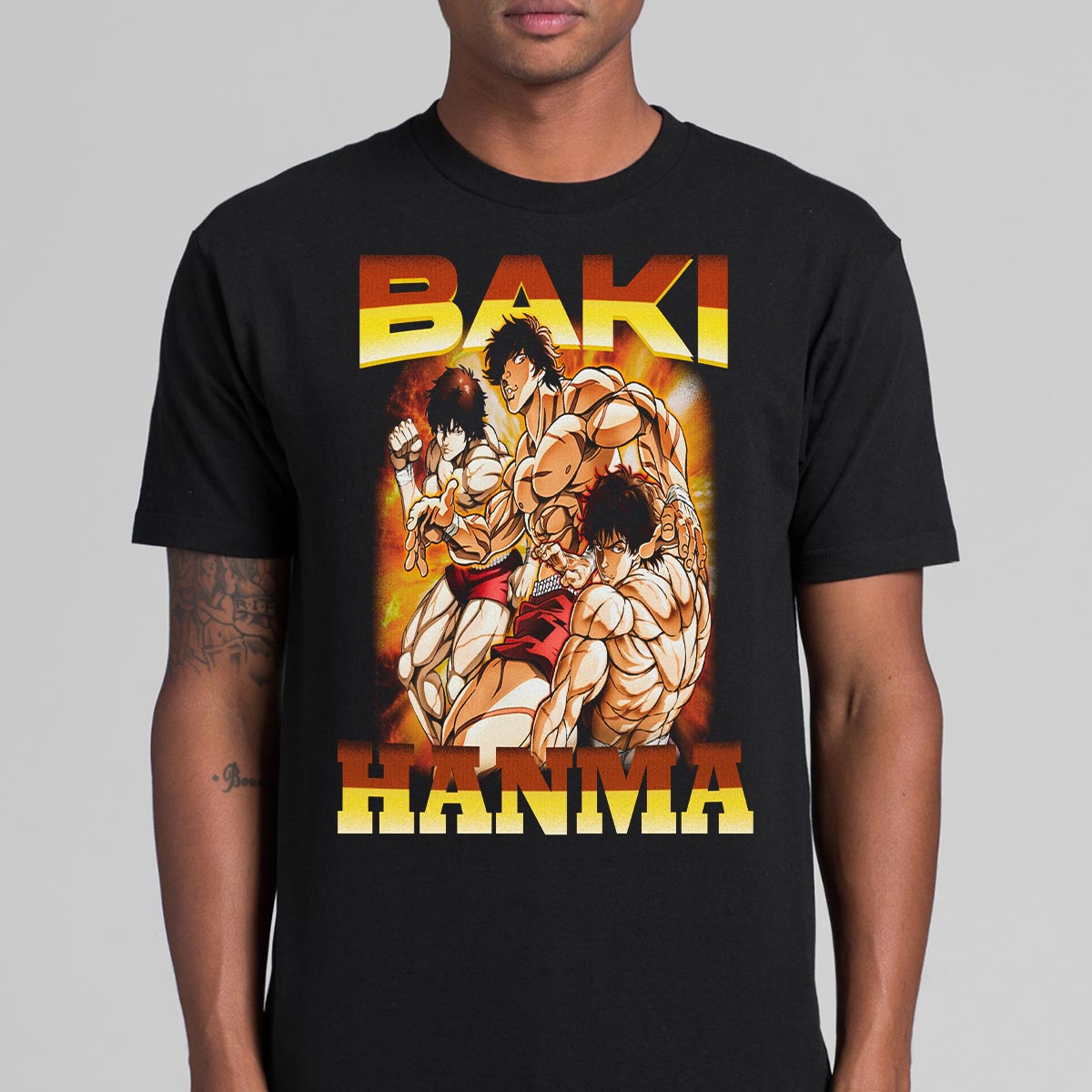 Baki the Grappler Baki Hanma 03 T-shirt Japanese anime