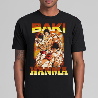 Baki the Grappler Baki Hanma 03 T-shirt Japanese anime