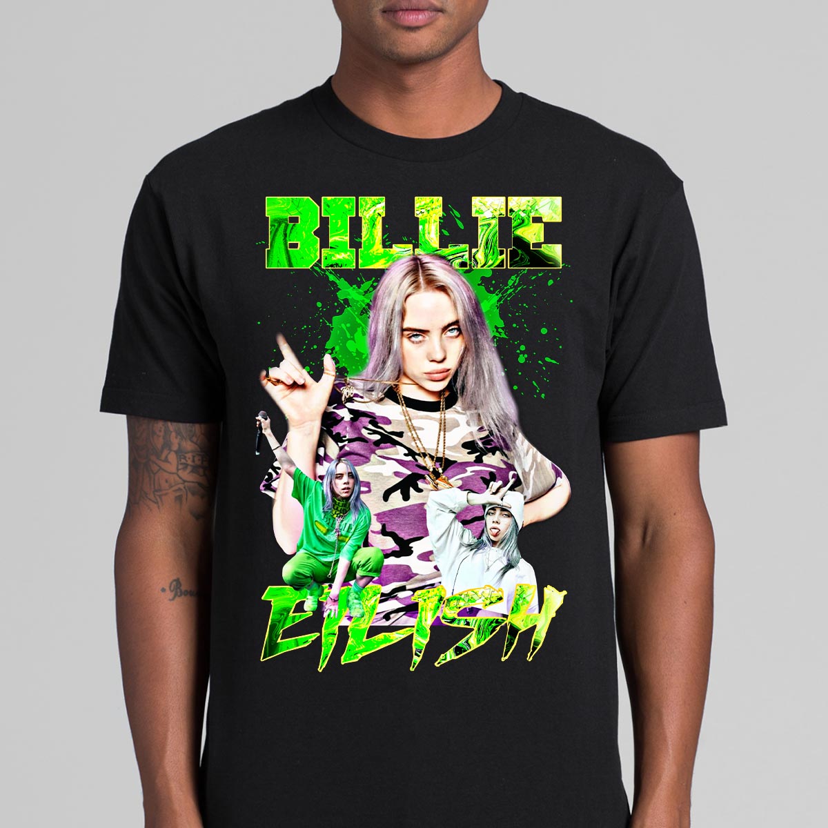 Billie Eilish 03 T-Shirt Artist Family Fan Music Pop Culture