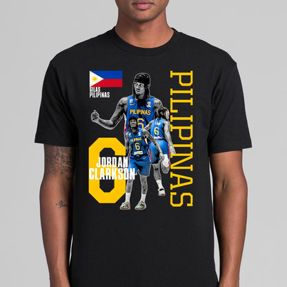 Clarkson Gilas Pilipinas T-Shirt Sport Athlete Family Tee